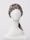 Croisière-Turban von Christine Headwear aus Bambus, zum Binden, in der Farbe Winterblume