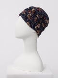 Alina-Mütze von Christine Headwear aus Bambus, in der Farbe Atoll, mit Falten und Knotenoptik, Einheitsgröße