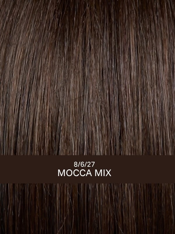 Mittellange, glatte Perücke Sun Catwalk von Gisela Mayer mit seitlichem Pony und Lace Front für einen natürlichen Look, in mehre