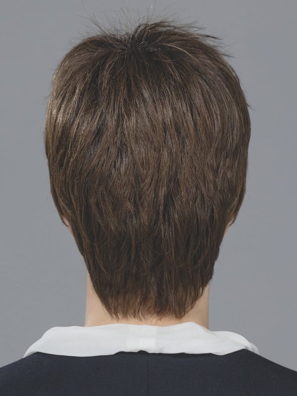 Perücke Bliss von Ellen Wille: kurzer, jungenhafter Schnitt aus Kunsthaar mit Lace Front, Standardkappe und natürlichem Look