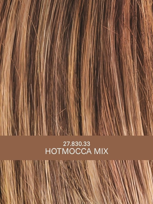 Perücke French Mono Part von Ellen Wille: kurzer, glatter Schnitt mit Semi-Monofilament-Scheitel und Lace Front für einen natürl
