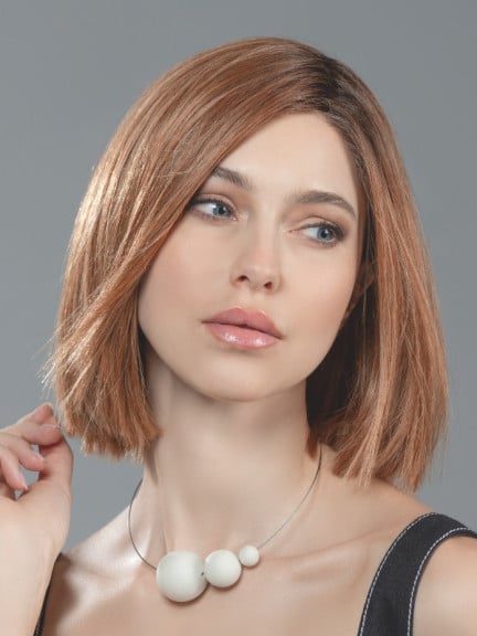 Perücke Lia Mono Part II von Ellen Wille mit kurzem, glattem Bob, Lace Front, hitzebeständiger Faser und natürlicher Optik