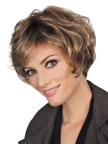 Esther Mono Kurzhaarperücke mit weichem Styling und strukturiertem Finish