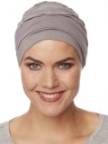 Chemo-Turban Bahama Gisela Mayer aus Bambusfaser, weich, leicht und atmungsaktiv für einen natürlichen und dezenten Look im Allt