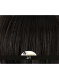 Perücke Fox Mono Deluxe Lace halblang mit Stufenschnitt: moderner Stil, üppiges Volumen und leichter Tragekomfort für ein natürl