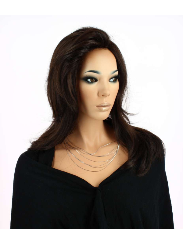 Talis Mono Large Perücke Bernstein auf Mannequin, Größe 58 60 cm